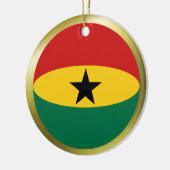 Ghana Flag Ornament (Links)