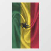 Ghana Flag Raamsticker (Vel)