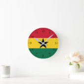 Ghana Flag Ronde Klok (Huis)