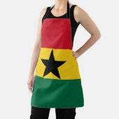 Ghana Flag Schort (Insitu)