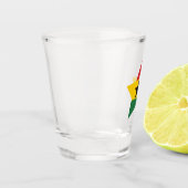 Ghana Flag Shot Glass Shot Glas (Links)