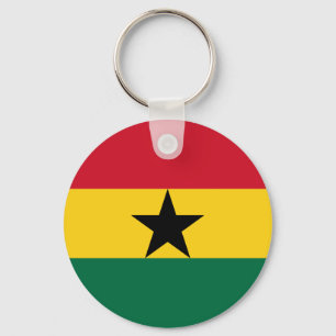 Ghana Flag Sleutelhanger