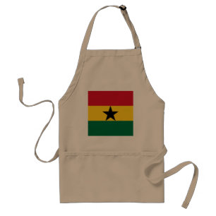 Ghana Flag Standaard Schort