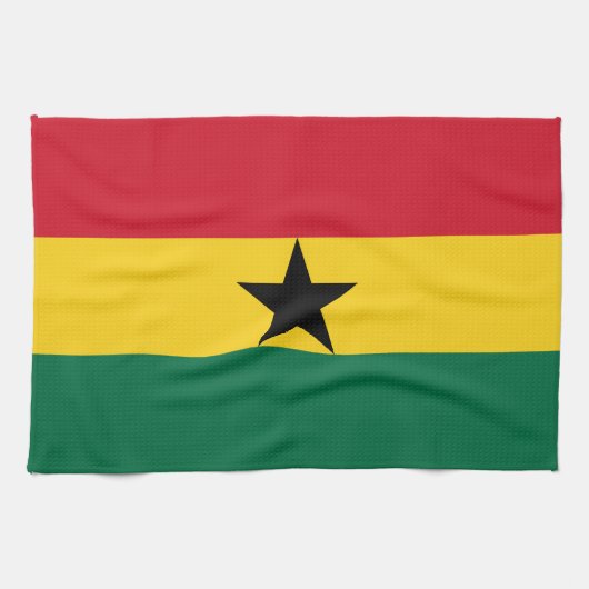Ghana Flag Theedoek (Horizontaal)