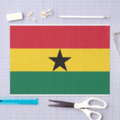 Ghana Flag Tissuepapier (Craft)