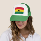 Ghana Flag Trucker Pet (In situ)