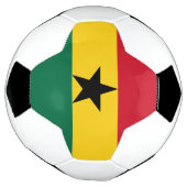 Ghana Flag Voetbal (Gedraaid)