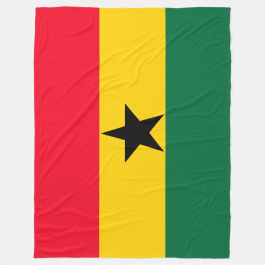Ghana Fleece Deken (Voorkant)