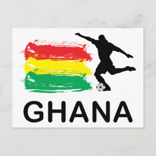 Ghana Football Briefkaart