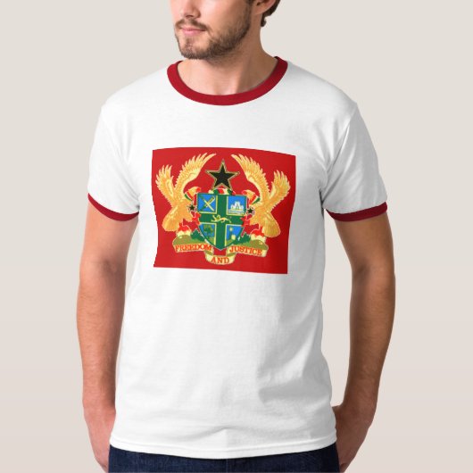 ghana - Gepersonaliseerd T-shirt (Voorkant)