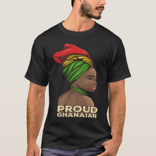 Ghana Ghanaian Flag Africa Proud Princess Queen Me T-shirt
