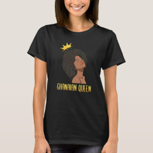 Ghana Ghanees West-Afrika Trots Prinses Koningin M T-shirt