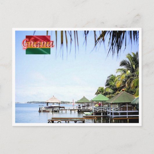 Ghana - Ghanese kust - Briefkaart (Voorkant)