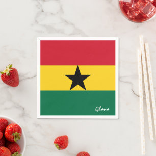Ghana & Ghanian Flag party mode/sportfans Servet