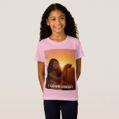 GHANA - I LOVE COCOA T-SHIRT (Voorkant volledig)