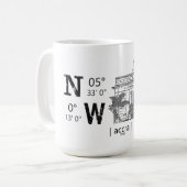 Ghana Icon Coffee mok (Voorkant links)