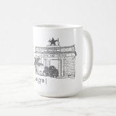 Ghana Icon tasse de café (Devant droit)