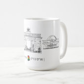 Ghana Icons tasse à café (Devant droit)