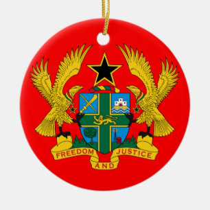 GHANA Keramische kerstversiering Keramisch Ornament