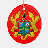 GHANA Keramische kerstversiering Keramisch Ornament (Links)