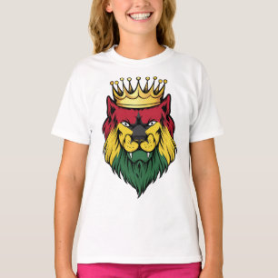 Ghana Lion King Flag T-shirt