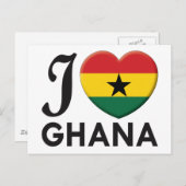 Ghana Love Briefkaart (Voorkant / Achterkant)