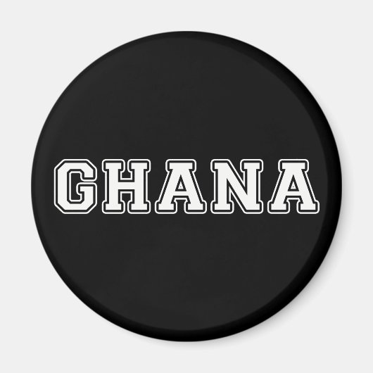 Ghana Magneet (Voorkant)