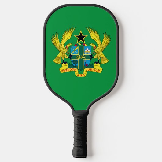 Ghana mantel pickleball paddle (Achterkant)