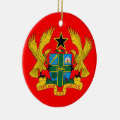 GHANA Ornement de Noël en céramique (Droite)