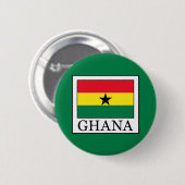 Ghana Ronde Button 5,7 Cm (Voorkant /achterkant)