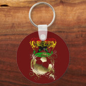 Ghana soccer kings Ashanti gifts Sleutelhanger (Voorkant)