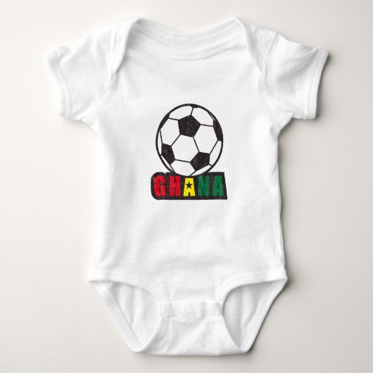 Ghana Soccer Romper (Voorkant)