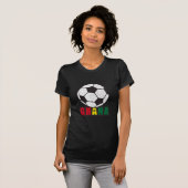 Ghana Soccer T-shirt (Voorkant volledig)