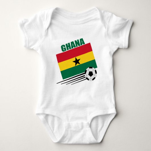 Ghana Soccer Team Romper (Voorkant)