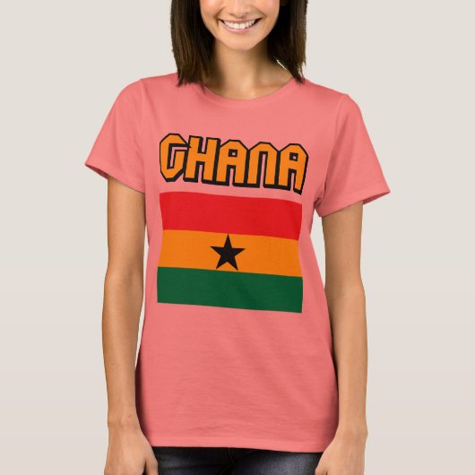 Ghana T-shirt (Voorkant)