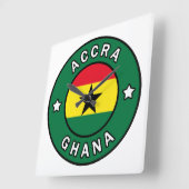 Ghana Vierkante Klok (Hoek)