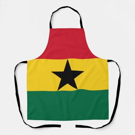 Ghana vlag All-Over Print Schort (Voorkant)