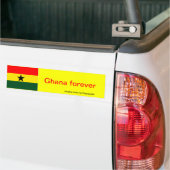 Ghana vlag bumpersticker (Op Truck)