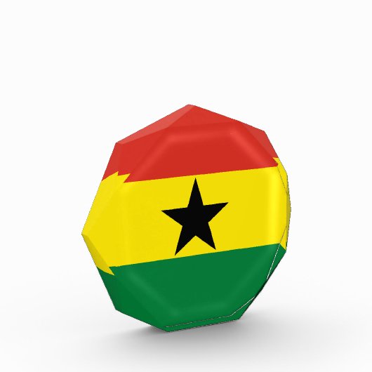 Ghana vlag fotoblokken (Links)