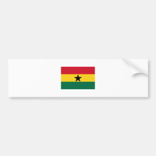 Ghana VLAG Internationaal Bumpersticker
