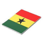 Ghana vlag notitieblok (Gedraaid)