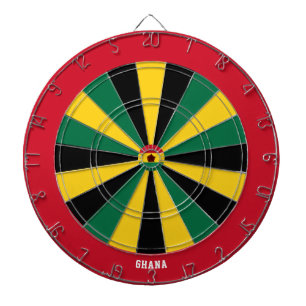 Ghana Vlag Patriot's Bullseye Dartbord