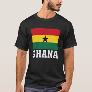 Ghana Vlag Patriottisch Nationaal Roots Souvenir T-shirt