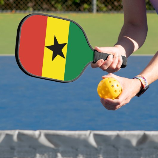 Ghana vlag pickleball paddle (Insitu)