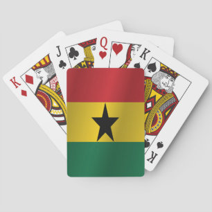 Ghana vlag pokerkaarten