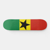 Ghana vlag skateboard (Horizontaal)