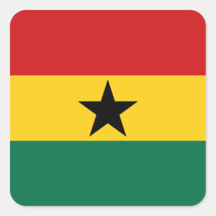 Ghana Vlag Sticker