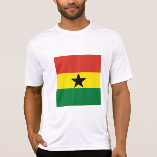 Ghana vlag t-shirt