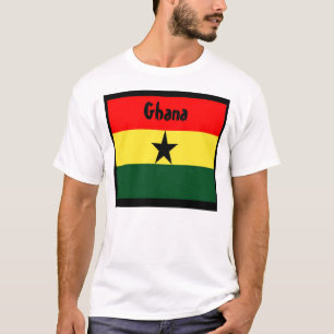 Ghana vlag t-shirts