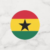 Ghana vlag Tabel Confetti (Kleine voorkant)